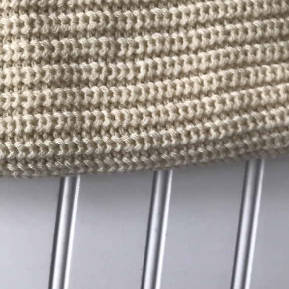 Infinity knit scarf cream lightweight - Picture 7 of 7